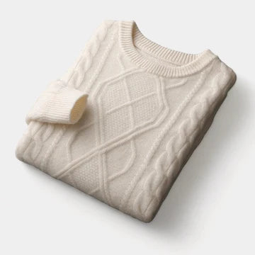 Gewebter Pullover